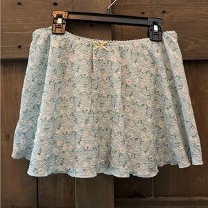 Nectar Clothing Floral Skort